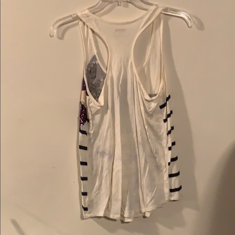 Express Racer Back Sequined Tank Top - Picture 3 of 3